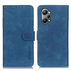 Funda de Cuero Cartera con Soporte Carcasa K09Z para Oppo K10 Pro 5G Azul