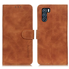 Funda de Cuero Cartera con Soporte Carcasa K09Z para Oppo K9 Pro 5G Marron