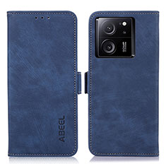 Funda de Cuero Cartera con Soporte Carcasa K09Z para Xiaomi Mi 13T Pro 5G Azul