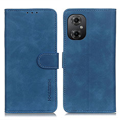 Funda de Cuero Cartera con Soporte Carcasa K09Z para Xiaomi Redmi Note 12R Pro 5G Azul