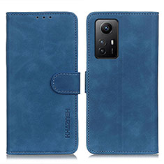 Funda de Cuero Cartera con Soporte Carcasa K09Z para Xiaomi Redmi Note 12S Azul