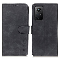 Funda de Cuero Cartera con Soporte Carcasa K09Z para Xiaomi Redmi Note 12S Negro