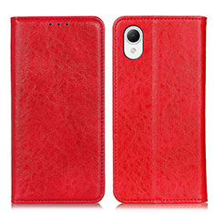 Funda de Cuero Cartera con Soporte Carcasa K10Z para Samsung Galaxy A23s Rojo