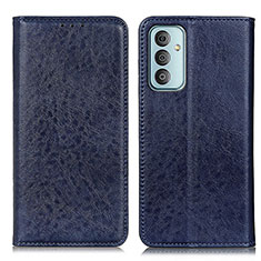 Funda de Cuero Cartera con Soporte Carcasa KZ01 para Samsung Galaxy M23 5G Azul