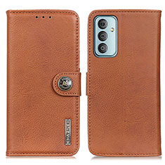 Funda de Cuero Cartera con Soporte Carcasa KZ02 para Samsung Galaxy F23 5G Marron