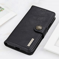 Funda de Cuero Cartera con Soporte Carcasa KZ2 para Huawei Mate 60 Pro+ Plus Negro