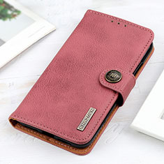 Funda de Cuero Cartera con Soporte Carcasa KZ2 para Sony Xperia 5 V Rosa