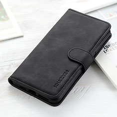 Funda de Cuero Cartera con Soporte Carcasa KZ3 para Huawei Mate 60 Pro+ Plus Negro