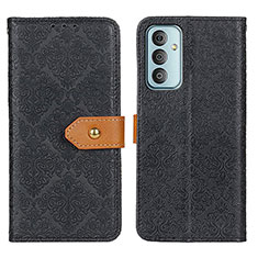 Funda de Cuero Cartera con Soporte Carcasa KZ5 para Samsung Galaxy F23 5G Negro