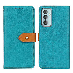 Funda de Cuero Cartera con Soporte Carcasa KZ5 para Samsung Galaxy F23 5G Verde