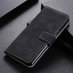 Funda de Cuero Cartera con Soporte Carcasa KZ7 para Huawei Honor X8a 4G Negro