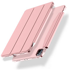 Funda de Cuero Cartera con Soporte Carcasa L01 para Apple iPad Pro 11 (2022) Oro Rosa