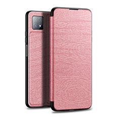 Funda de Cuero Cartera con Soporte Carcasa L01 para Huawei Enjoy 20 5G Oro Rosa