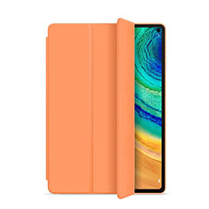 Funda de Cuero Cartera con Soporte Carcasa L01 para Huawei MatePad Pro Naranja