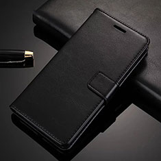 Funda de Cuero Cartera con Soporte Carcasa L01 para Huawei Nova 5z Negro