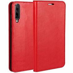 Funda de Cuero Cartera con Soporte Carcasa L01 para Huawei P Smart Pro (2019) Rojo