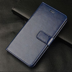 Funda de Cuero Cartera con Soporte Carcasa L01 para OnePlus 5T A5010 Azul