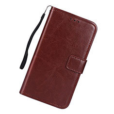 Funda de Cuero Cartera con Soporte Carcasa L01 para Samsung Galaxy M80S Marron