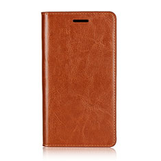 Funda de Cuero Cartera con Soporte Carcasa L01 para Sony Xperia XZ2 Premium Naranja