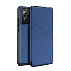 Funda de Cuero Cartera con Soporte Carcasa L01 para Xiaomi Mi 11 Ultra 5G Azul