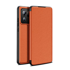 Funda de Cuero Cartera con Soporte Carcasa L01 para Xiaomi Mi 11 Ultra 5G Marron