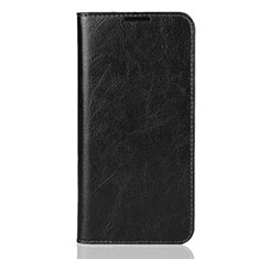 Funda de Cuero Cartera con Soporte Carcasa L01 para Xiaomi Mi 9 Negro