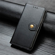 Funda de Cuero Cartera con Soporte Carcasa L01 para Xiaomi Mi Note 10 Lite Negro