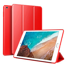 Funda de Cuero Cartera con Soporte Carcasa L01 para Xiaomi Mi Pad 4 Plus 10.1 Rojo