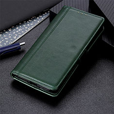 Funda de Cuero Cartera con Soporte Carcasa L01 para Xiaomi Redmi 9 Prime India Verde