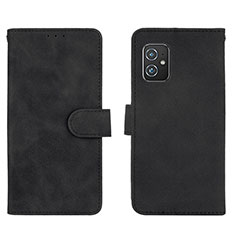 Funda de Cuero Cartera con Soporte Carcasa L01Z para Asus ZenFone 8 Mini Negro