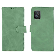 Funda de Cuero Cartera con Soporte Carcasa L01Z para Asus ZenFone 8 Mini Verde