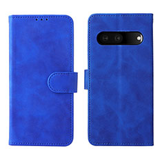 Funda de Cuero Cartera con Soporte Carcasa L01Z para Google Pixel 7 5G Azul