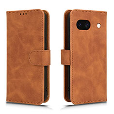 Funda de Cuero Cartera con Soporte Carcasa L01Z para Google Pixel 8a 5G Marron