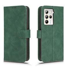 Funda de Cuero Cartera con Soporte Carcasa L01Z para HTC U23 5G Verde