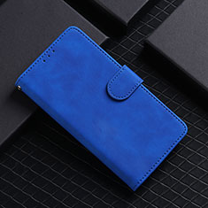 Funda de Cuero Cartera con Soporte Carcasa L01Z para Huawei Honor 50 5G Azul