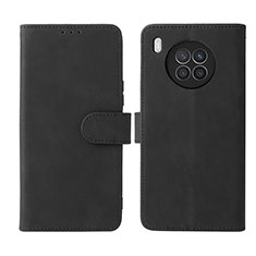 Funda de Cuero Cartera con Soporte Carcasa L01Z para Huawei Honor 50 Lite Negro