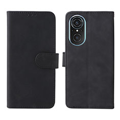 Funda de Cuero Cartera con Soporte Carcasa L01Z para Huawei Honor 50 SE 5G Negro