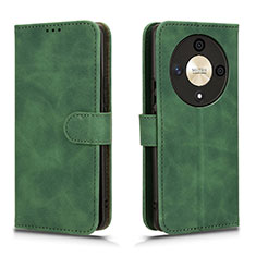 Funda de Cuero Cartera con Soporte Carcasa L01Z para Huawei Honor Magic6 Lite 5G Verde