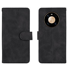 Funda de Cuero Cartera con Soporte Carcasa L01Z para Huawei Mate 40 Pro Negro