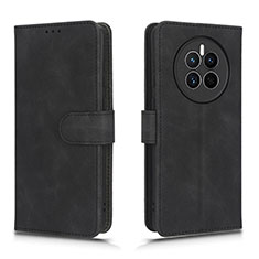 Funda de Cuero Cartera con Soporte Carcasa L01Z para Huawei Mate 50 Negro