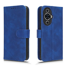 Funda de Cuero Cartera con Soporte Carcasa L01Z para Huawei Nova 11 Azul