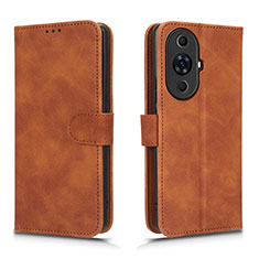 Funda de Cuero Cartera con Soporte Carcasa L01Z para Huawei Nova 11 Pro Marron