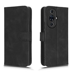 Funda de Cuero Cartera con Soporte Carcasa L01Z para Huawei Nova 11 Pro Negro