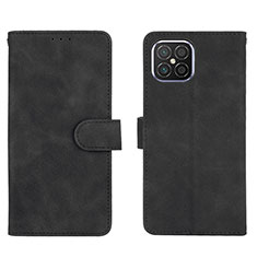 Funda de Cuero Cartera con Soporte Carcasa L01Z para Huawei Nova 8 SE 4G Negro