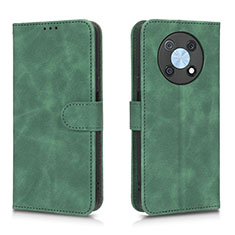 Funda de Cuero Cartera con Soporte Carcasa L01Z para Huawei Nova Y90 Verde