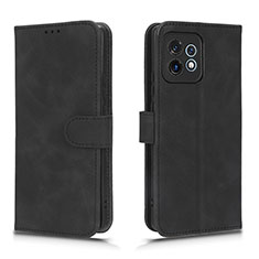 Funda de Cuero Cartera con Soporte Carcasa L01Z para Motorola Moto Edge Plus (2023) 5G Negro