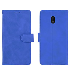 Funda de Cuero Cartera con Soporte Carcasa L01Z para Nokia C01 Plus Azul