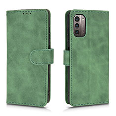 Funda de Cuero Cartera con Soporte Carcasa L01Z para Nokia G11 Verde