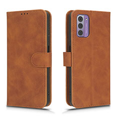 Funda de Cuero Cartera con Soporte Carcasa L01Z para Nokia G42 5G Marron