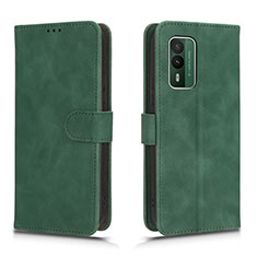 Funda de Cuero Cartera con Soporte Carcasa L01Z para Nokia XR21 Verde